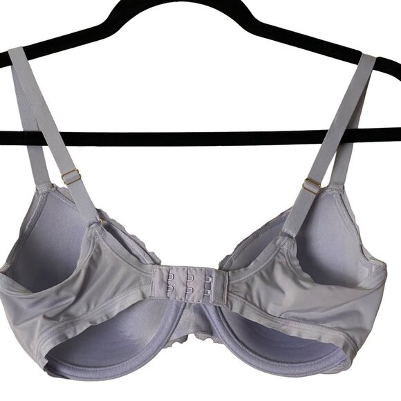 Natori Women Lavender Purple Lace Detail Hidden Glamour Luxury T-Shirt Bra 32C - Picture 6 of 6